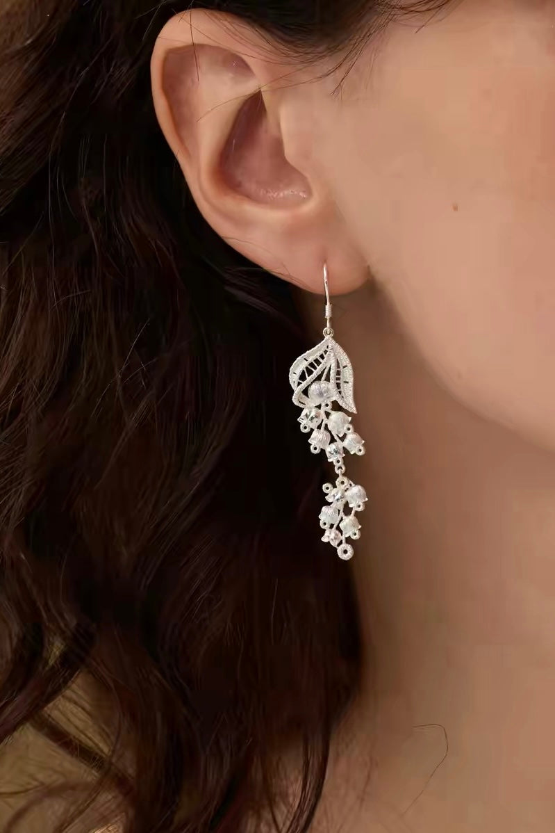 Tudor & Rose Vintage French Royal Bow Stud Earrings