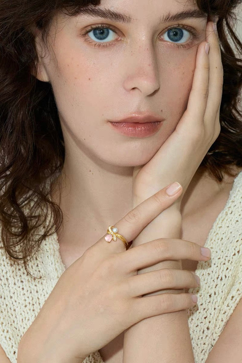 Tudor & Rose Vintage Sustainable Gemstones Crown Ring