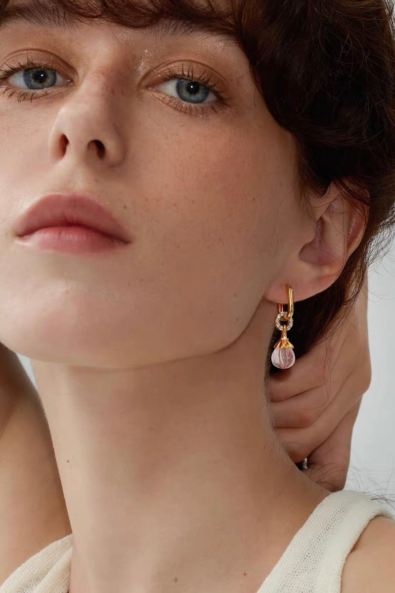 Tudor & Rose Vintage French Royal Bow Stud Earrings