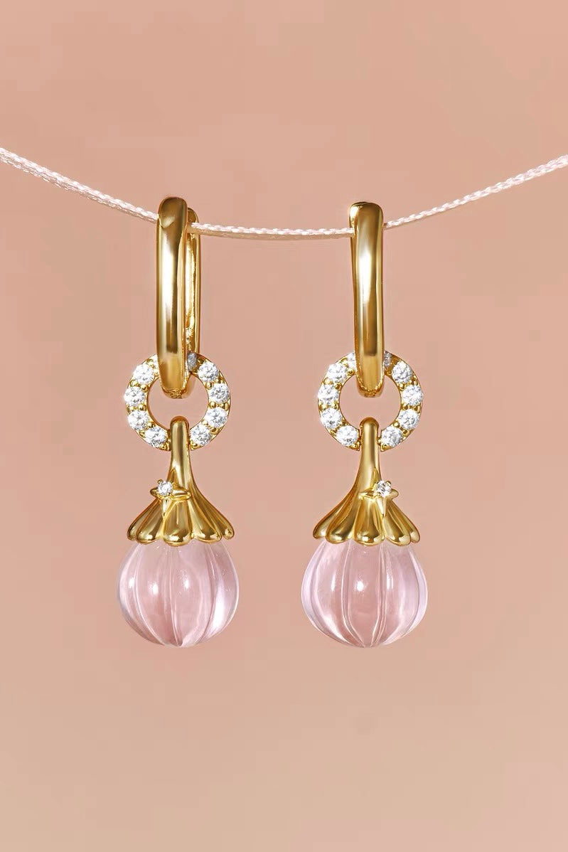 Tudor & Rose Vintage French Royal Bow Stud Earrings