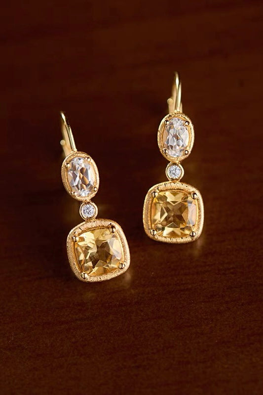 Tudor & Rose Vintage French Royal Bow Stud Earrings